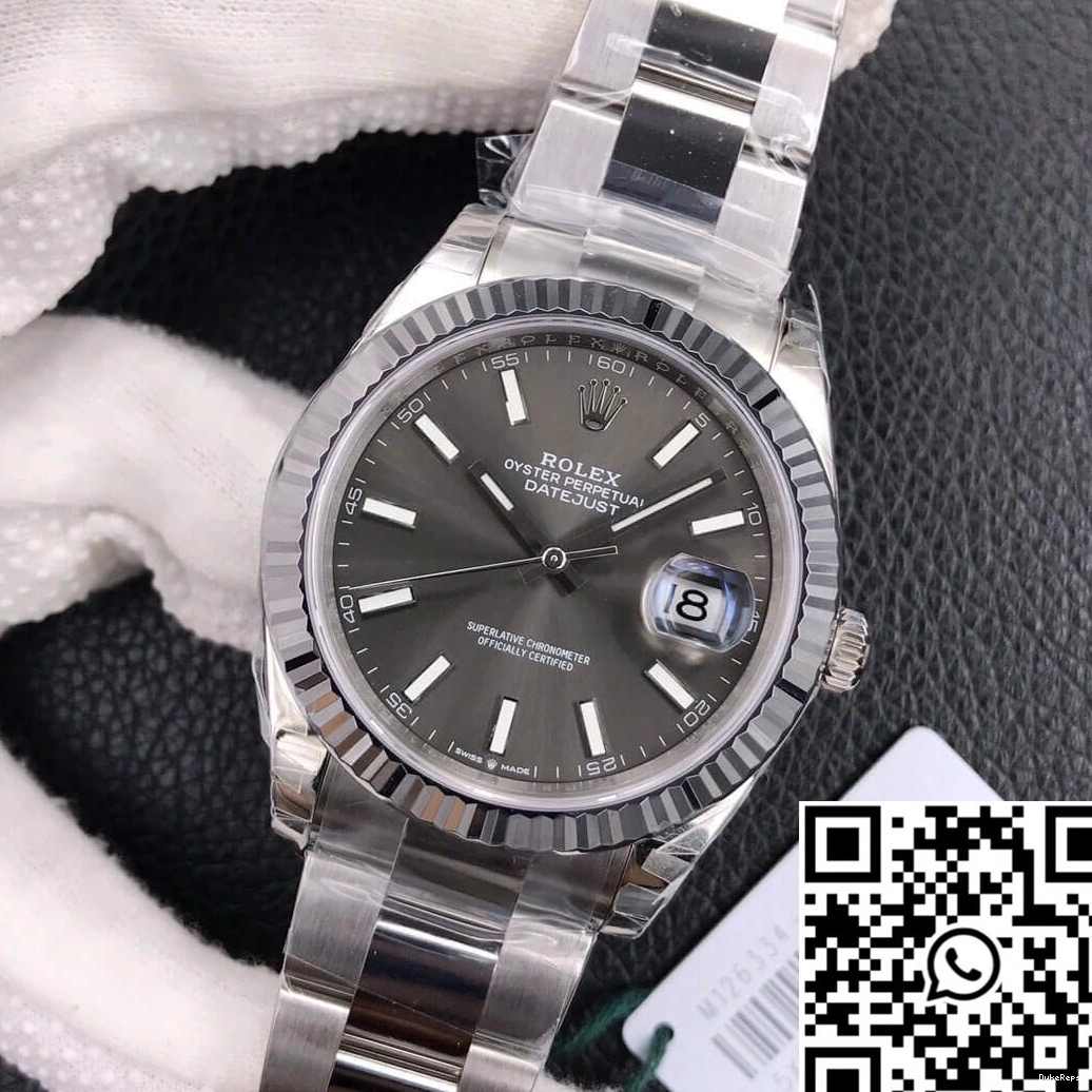 Dial Rolex Datejust VS Factory M126334-0013 Grey 0821
